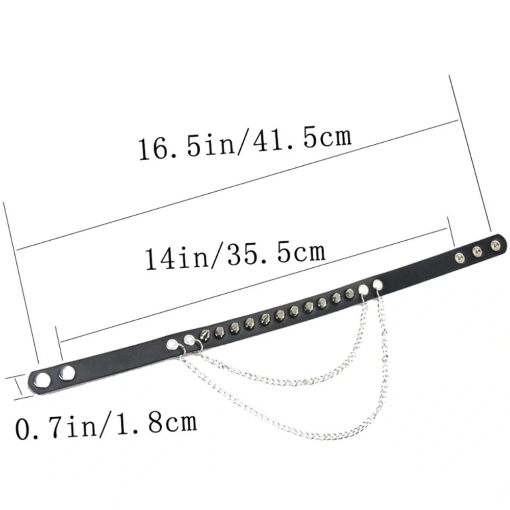 Punk Spike Collar Necklace